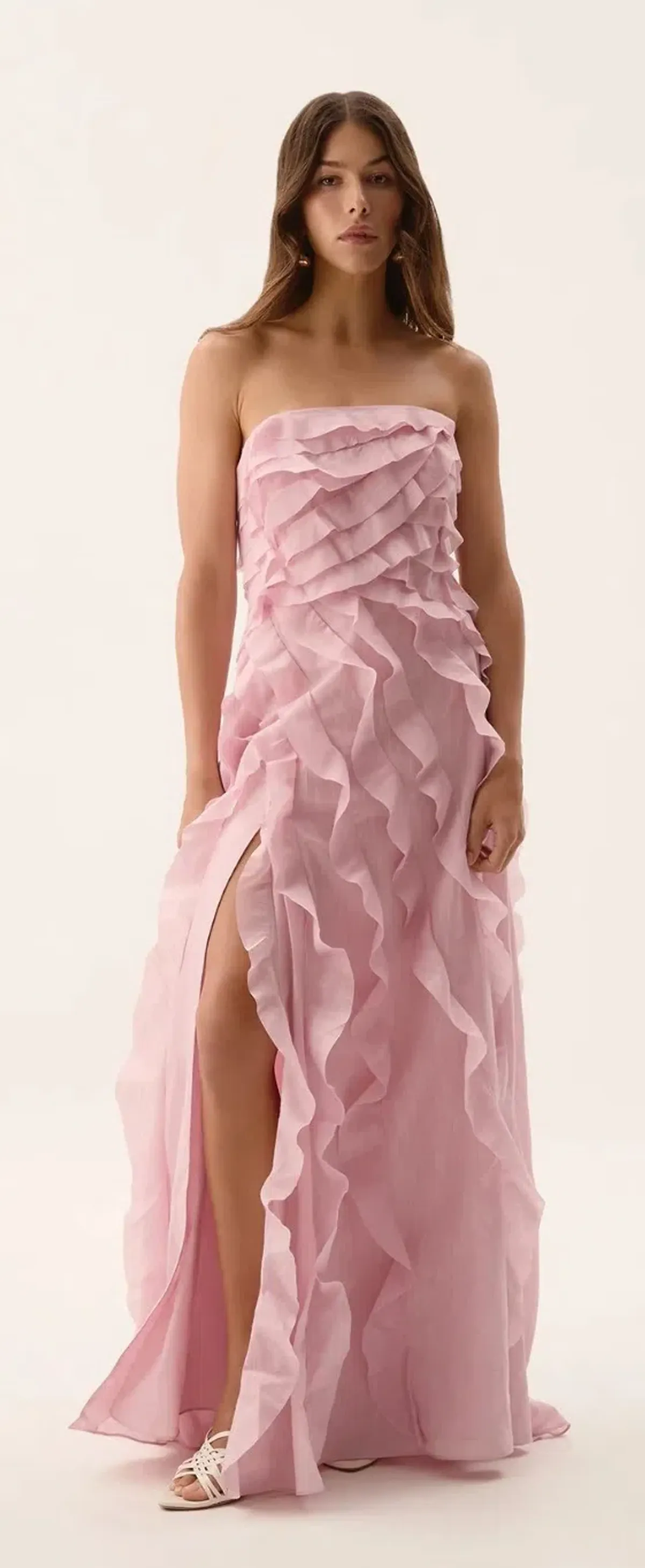 Pink Aje Allairie Gown, size 10 - Image 3
