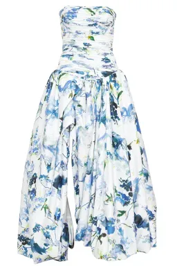 Violette Bubble Hem Maxi Dress  for rent on The Volte - image 3