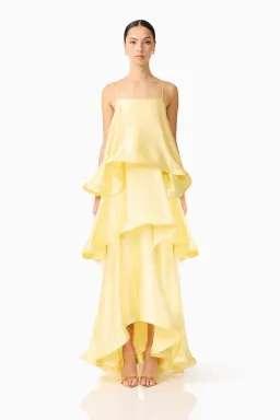 Elliatt Tilly Tiered Maxi Dress size XL / 14 for rent on The Volte - image 4