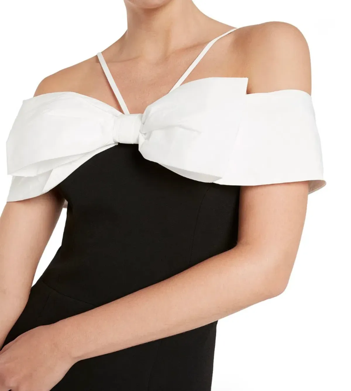 Rebecca Vallance Hepburn Midi Black/White Size 16 - Image 6