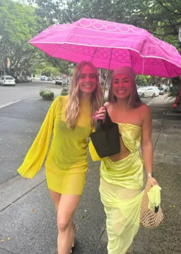 Julietta Dress - Chartreuse for rent on The Volte - image 3