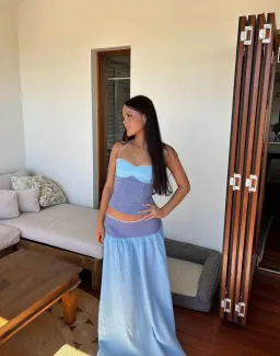I am Delilah Adeline Set Blue size 6 for rent on The Volte - image 3