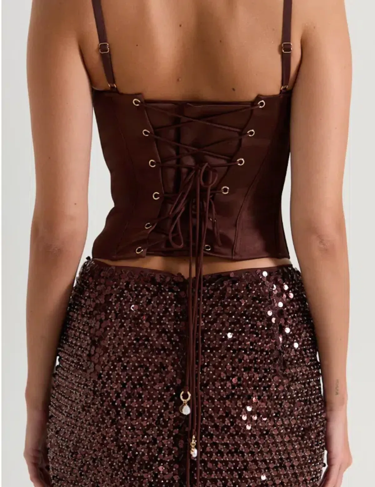 Sydney Lane Cheyne Corset Set Size 8 - Image 5