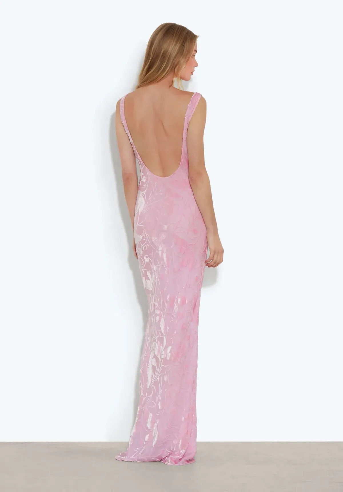 Rat & Boa Amaris Maxi Dress in Pink Size 8 - Image 3