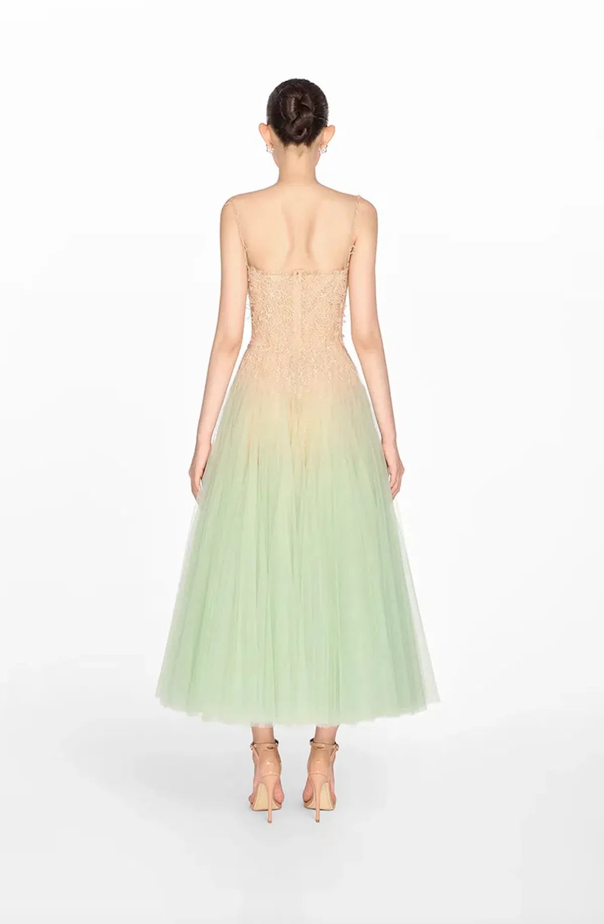 Montsand Mint Ombre Lace Midi Dress Size XS / AU 6 - Image 5