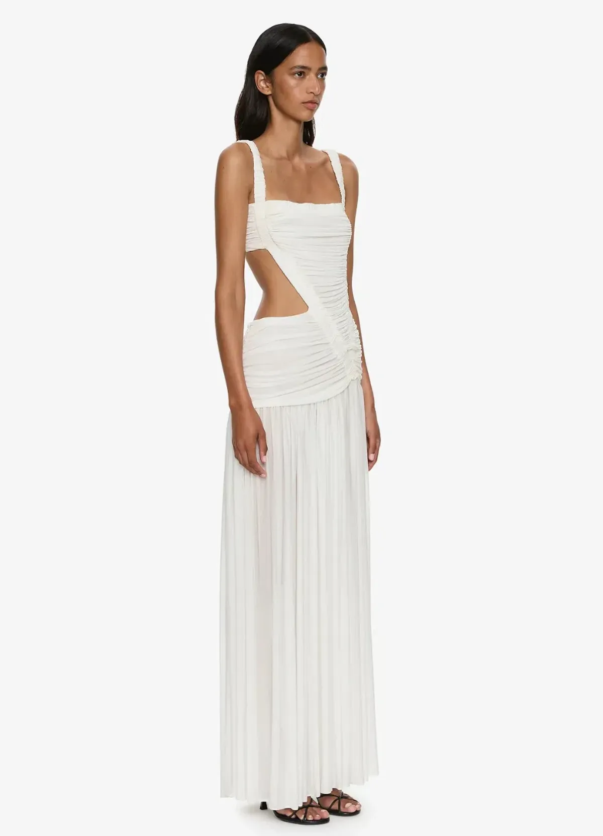 CHRISTOPHER ESBER ORION SEPARATION GOWN IN WHITE AU 8 - Image 3