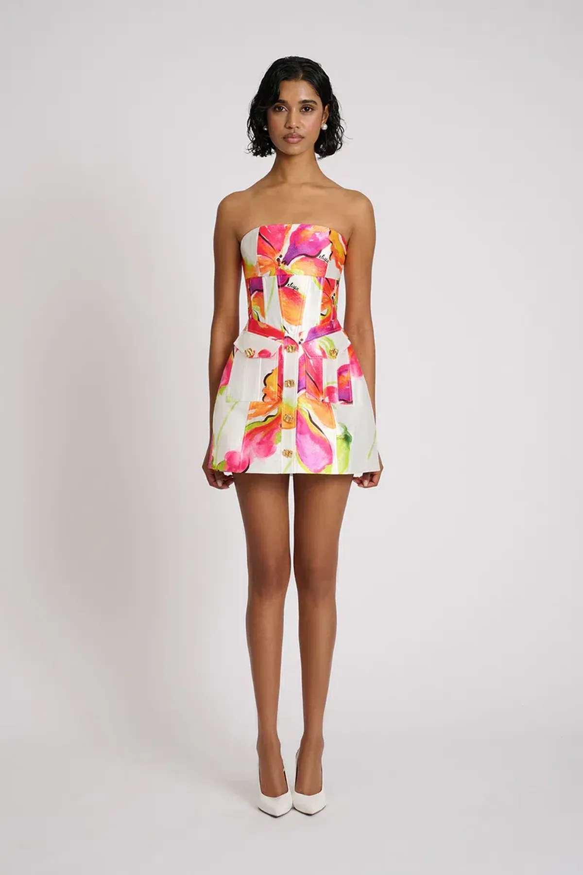 ELIYA THE LABEL Zahida Mini Dress size 6 - Image 2