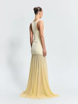 Effie Kats Odessa Maxi Gown in Lemon Size XS / AU 6 for rent on The Volte - image 2