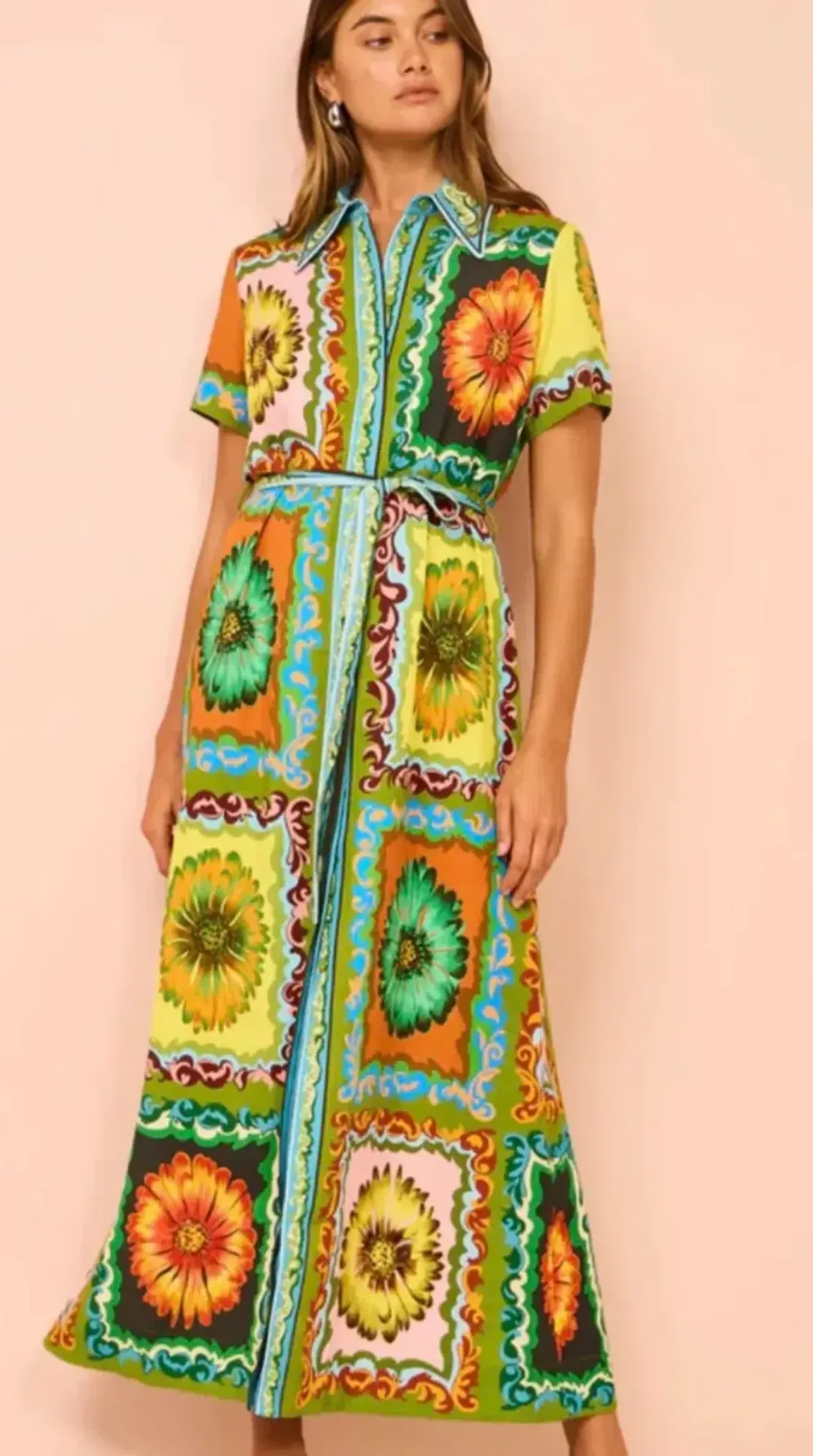 Alemais Disco Daisy Dress size 10 Midi Maxi Dress - Image 1