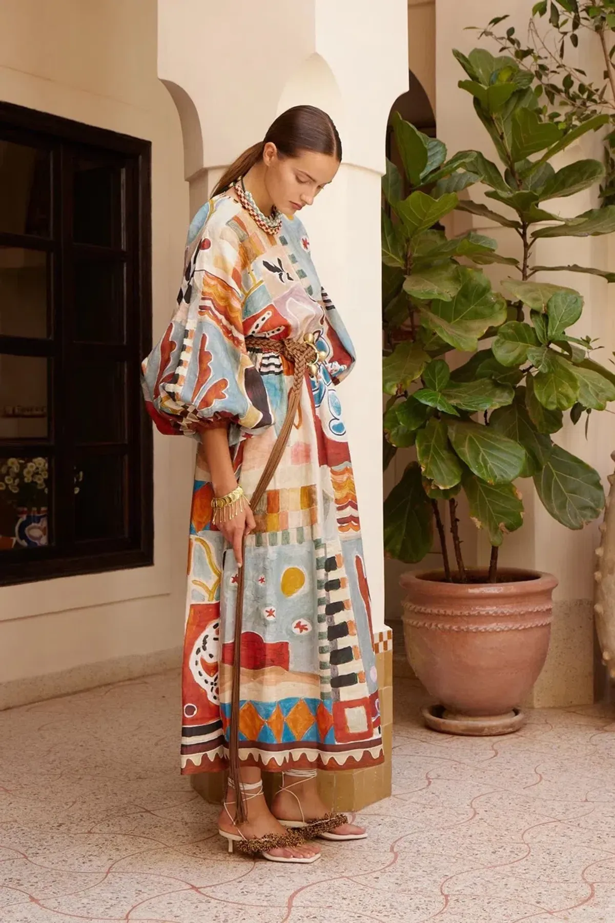 Alemais MICHELLE MIDI DRESS Size 12 - Image 2