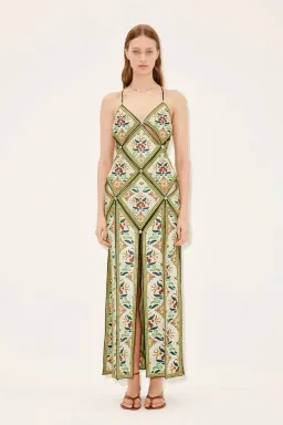 Alemais CECE MIDI SLIP DRESS EXCLUSIVE Size 8 for rent on The Volte - image 1