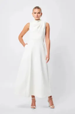 Mossman Cosmic White Dress for rent on The Volte - image 1