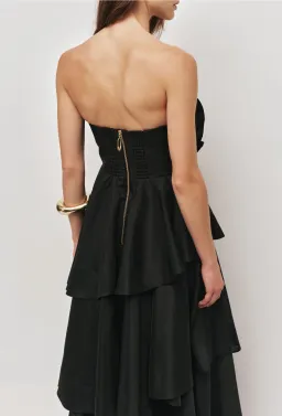Aje Selestia Gown Size 12 Black  for rent on The Volte - image 5