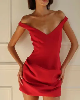 Arcina Ori Avery Dress Red Size XS / AU 6 for rent on The Volte - image 4