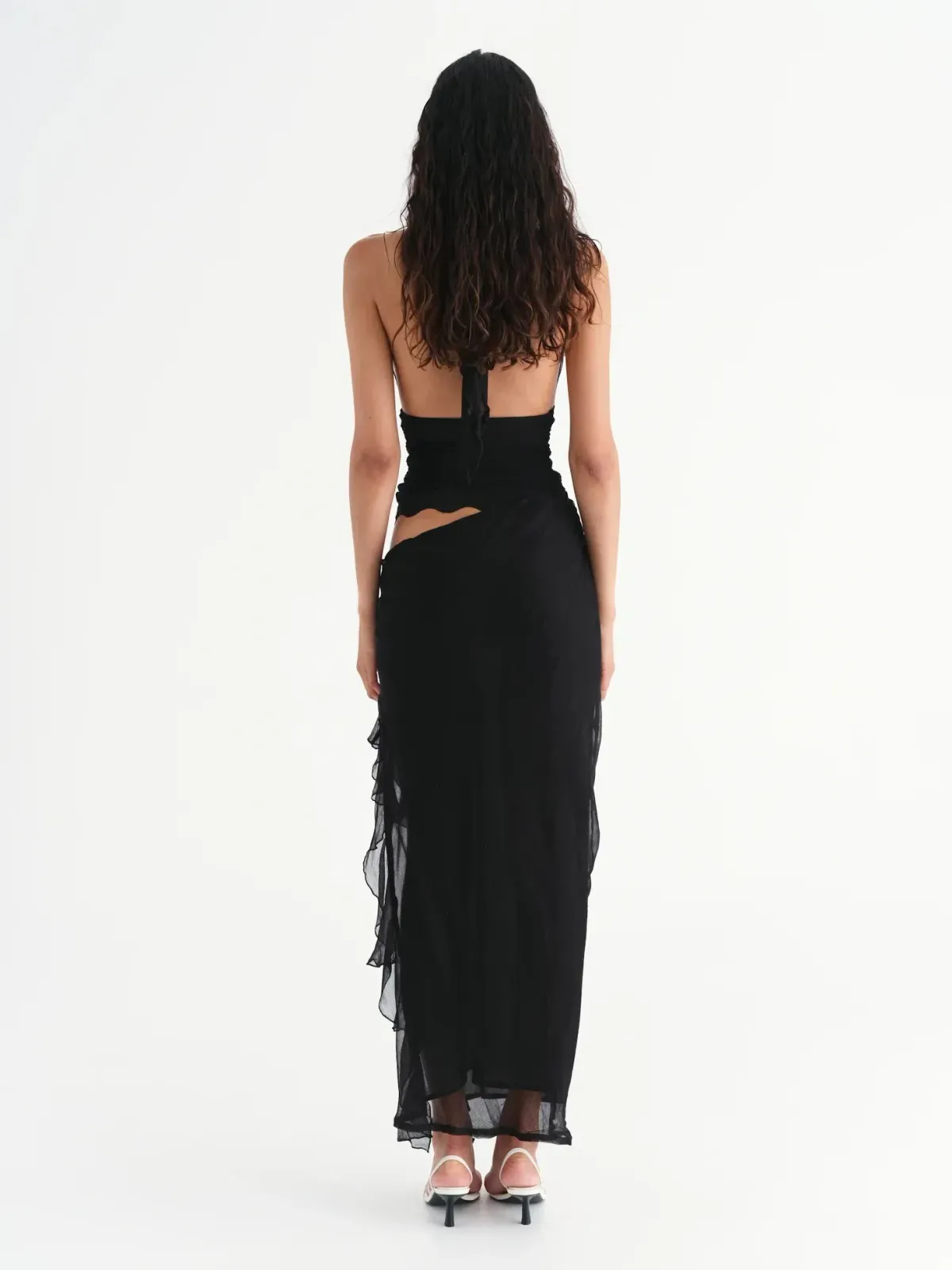 BENNI Penelope Maxi Dress in Black Size 10 - Image 6