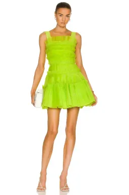 AJE Jacinto Dress in Citrus Size 6 for rent on The Volte - image 1