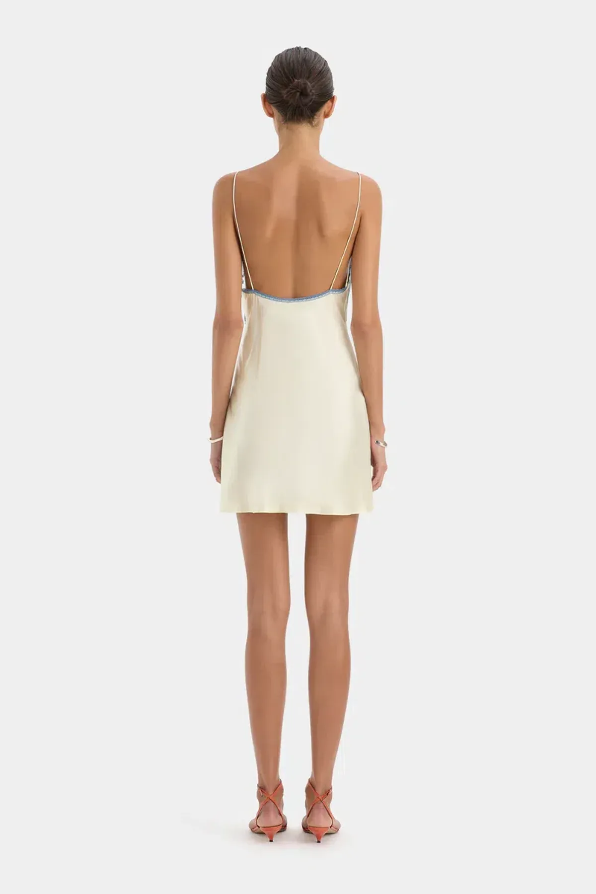 Sir the label Aries slip mini dress butter size 1(8) - Image 4