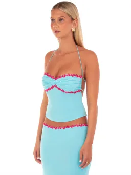 I AM DELILAH JEMIMA MIDI SKIRT & JEMIMA HALTER. SIZE XS / AU 6-8 for rent on The Volte - image 7