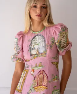 Alemais Monte Mini Dress size 12  for rent on The Volte - image 2