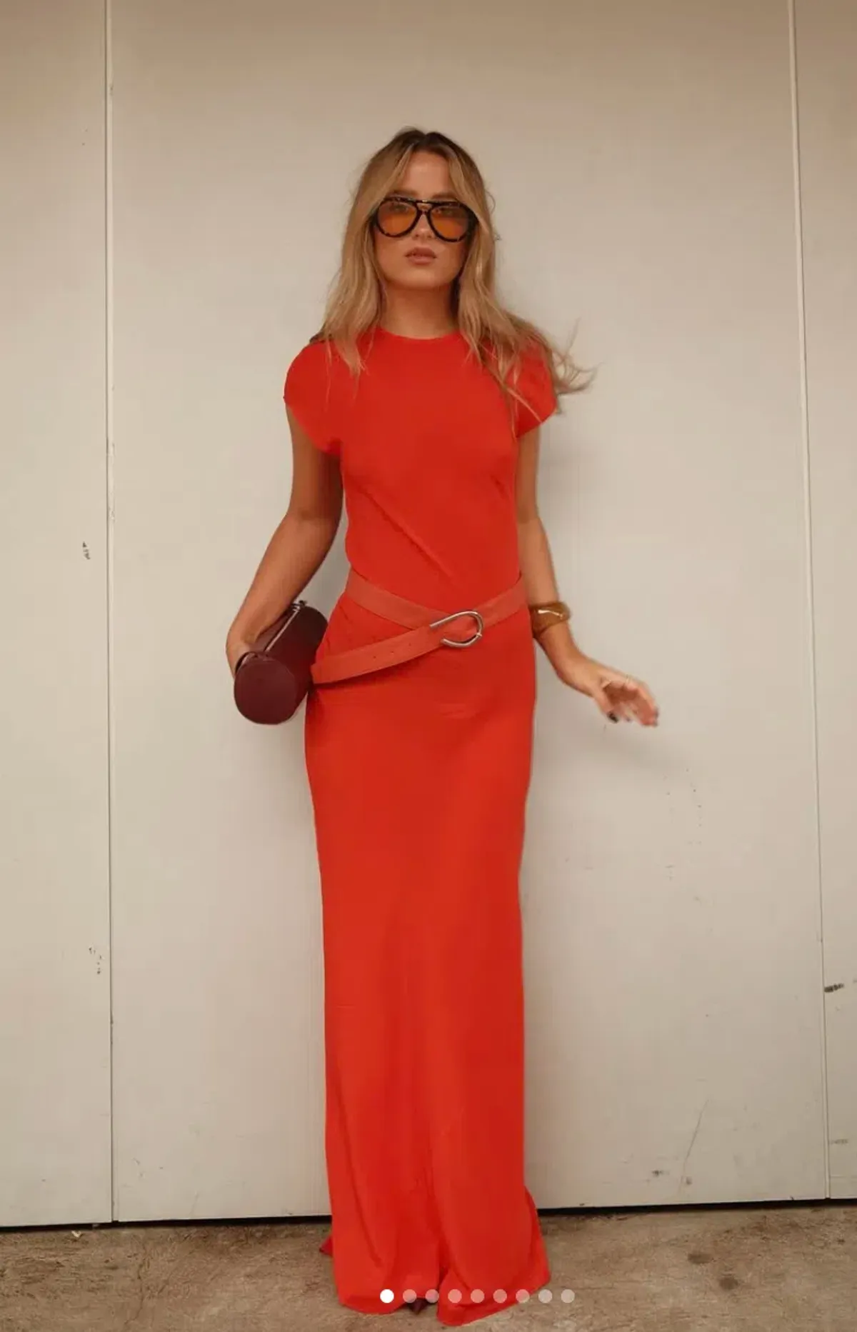 The Fresca Belted Midi Dress - Image 1