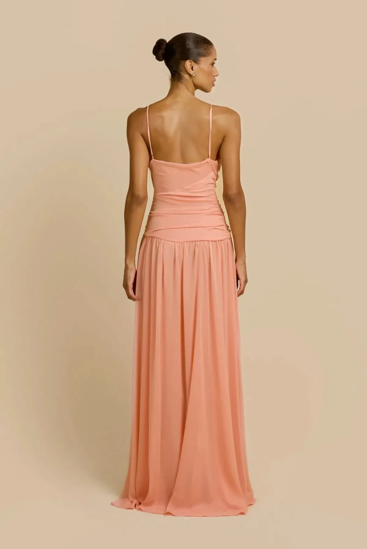 Arcina Ori Delilah Dress Peach XS - Image 3