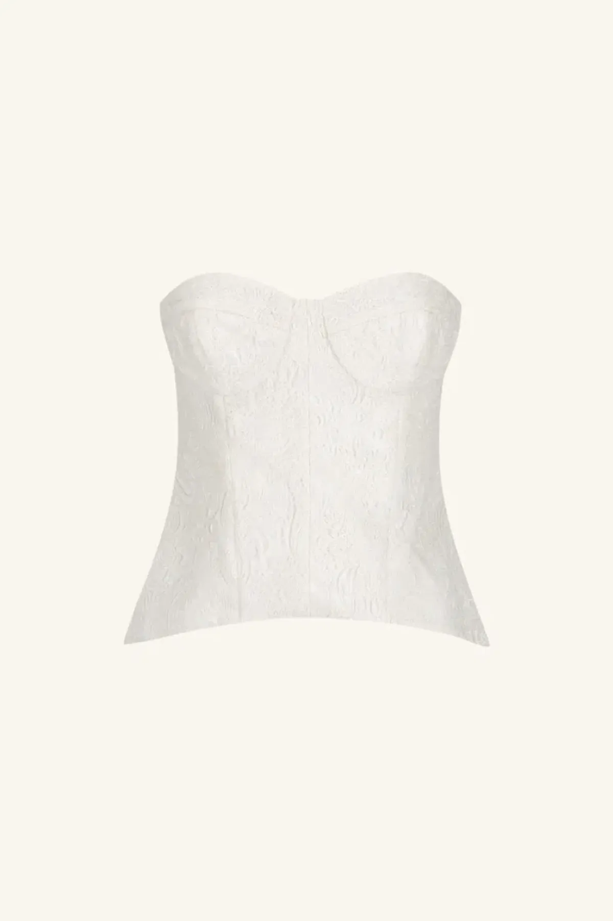 Shona Joy Luminous Lace Bustier & Maxi Skirt - Size 4 Top & Size 6 Skirt - Image 8
