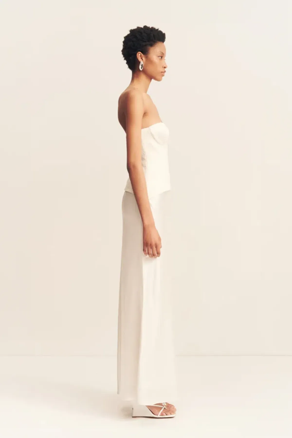 Shona Joy Luminous Lace Bustier & Maxi Skirt - Size 4 Top & Size 6 Skirt - Image 5