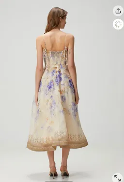 Zimmermann Dawning Corset Picnic Midi Size 0 for rent on The Volte - image 4
