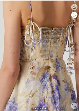 Zimmermann Dawning Corset Picnic Midi Size 0 for rent on The Volte - image 6