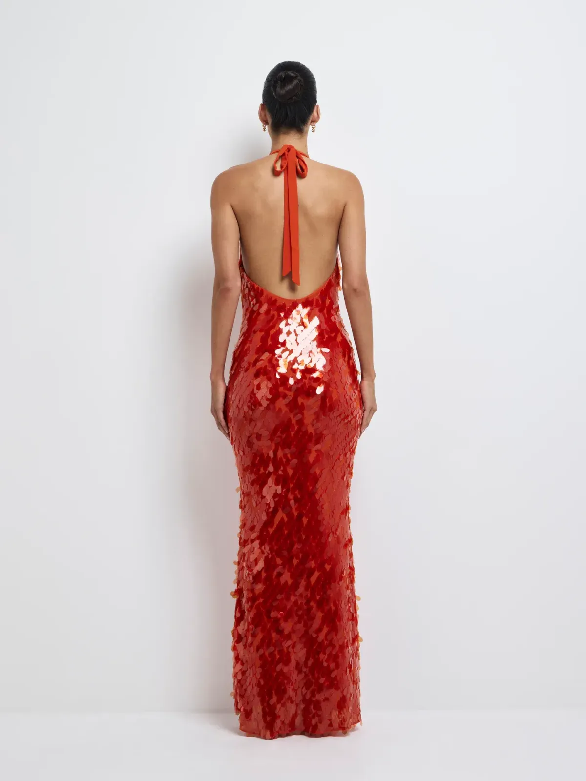Sheike Jessica Maxi Dress size 18 Red - Image 4