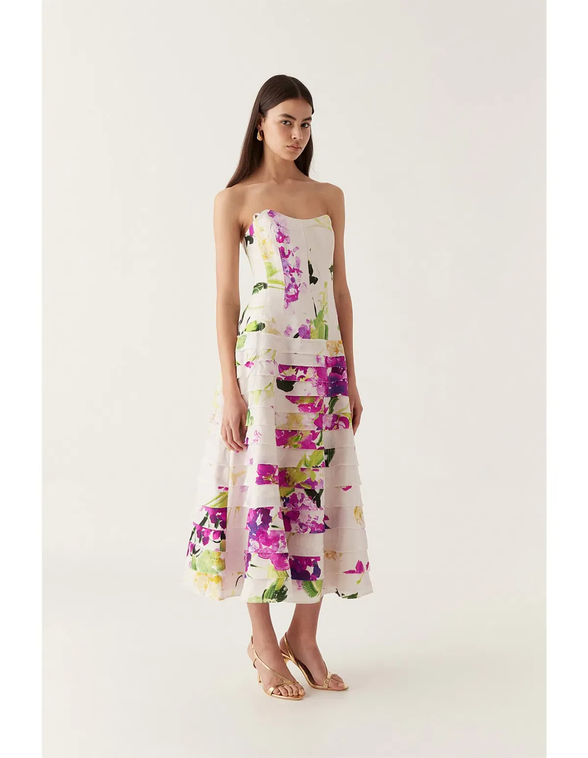 Aje Victoria Gown Dress | Size AU 14 - Image 2