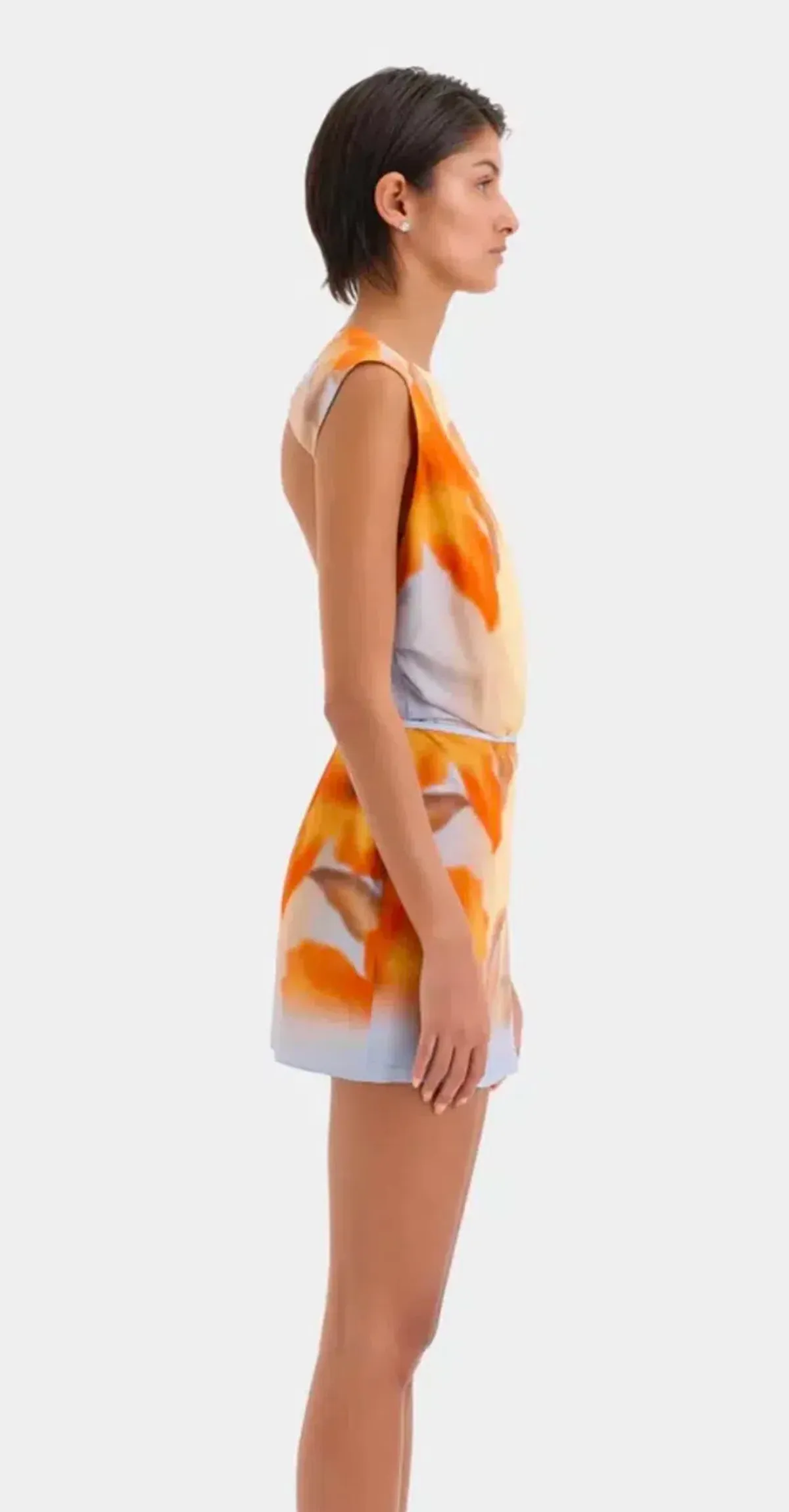 Sir the Label Serene Mini Dress Sequoia Floral Size 0P / AU 6 Petite - Image 4