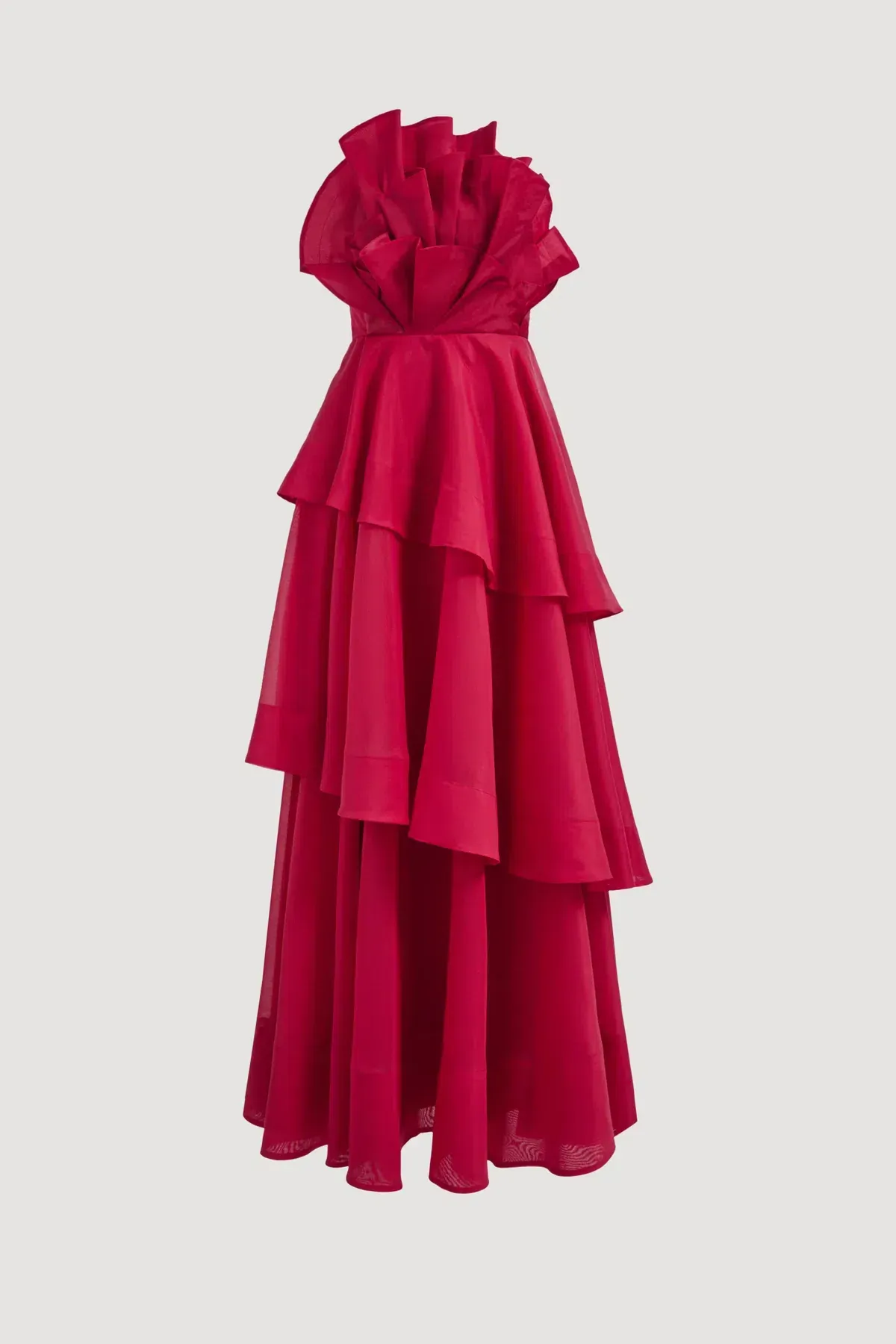 AJE SELESTIA GOWN IN SCARLET RED SIZE 12 - Image 6