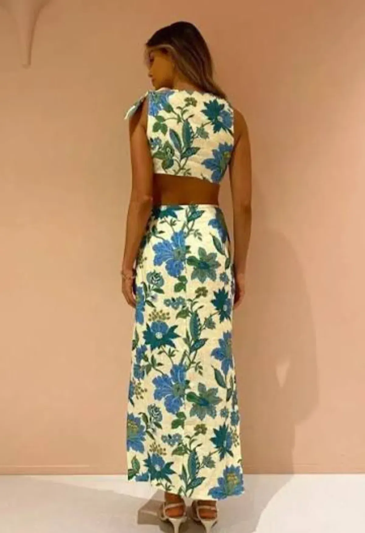 Sir The Label Alexandre Knot Dress in Marguerite Floral Size 0 / AU 6 - Image 2