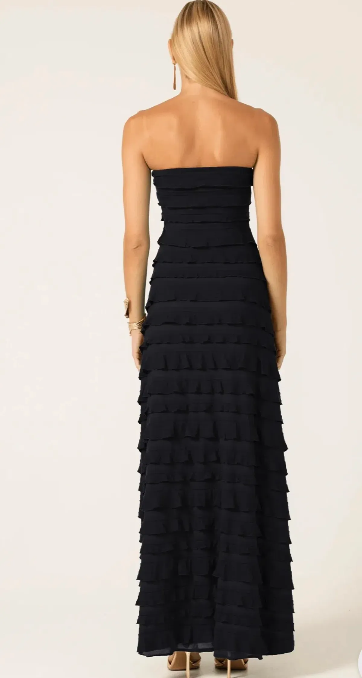 MADDISON MAXI DRESS IN BLACK - Image 2