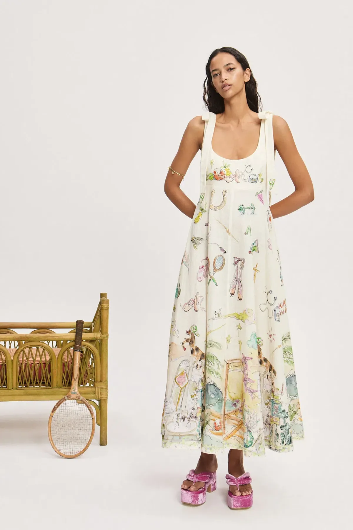 Alemais Anouk Ballet Sundress - Size 6 - Image 1