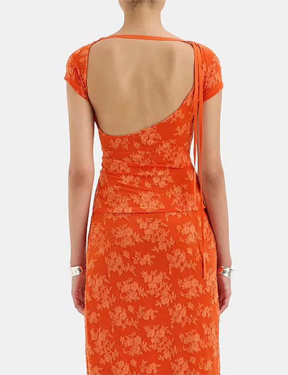 SIR THE LABEL BLANCA TOP & WRAP SKIRT SET SIZE 0 - Image 4