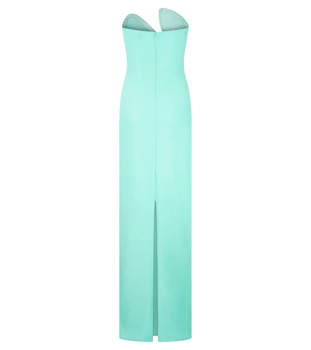 MESHKI - WINSTON Strapless Sequin Maxi Dress - Lagoon - Size S - Image 4