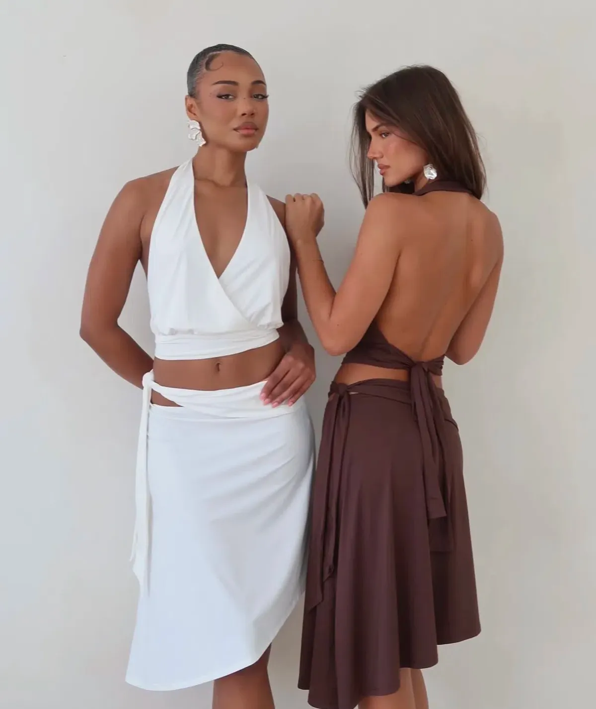 Sasha therese Luna Midi Set white - Image 2