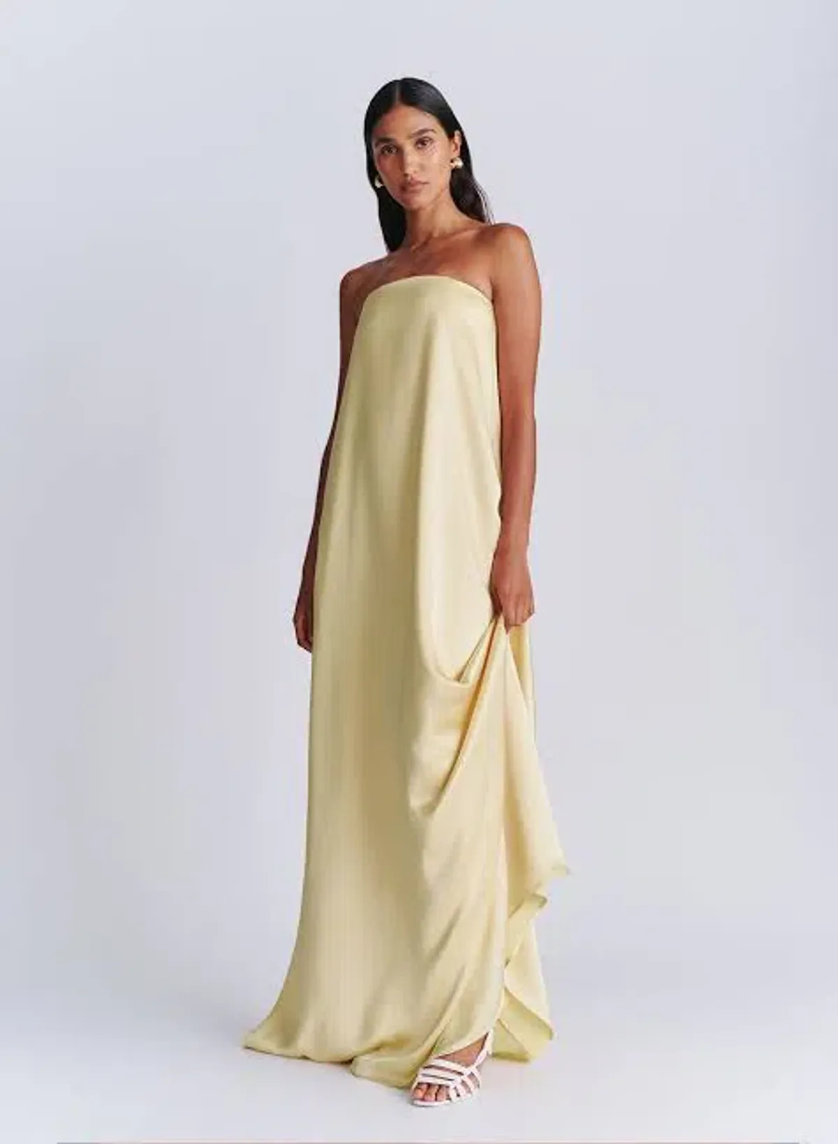 Anna Quan Delfina Dress - Champagne size 6 - Image 1