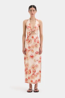 Sir The Label Fiorella Midi Dress size 2 / 10 for rent on The Volte - image 2