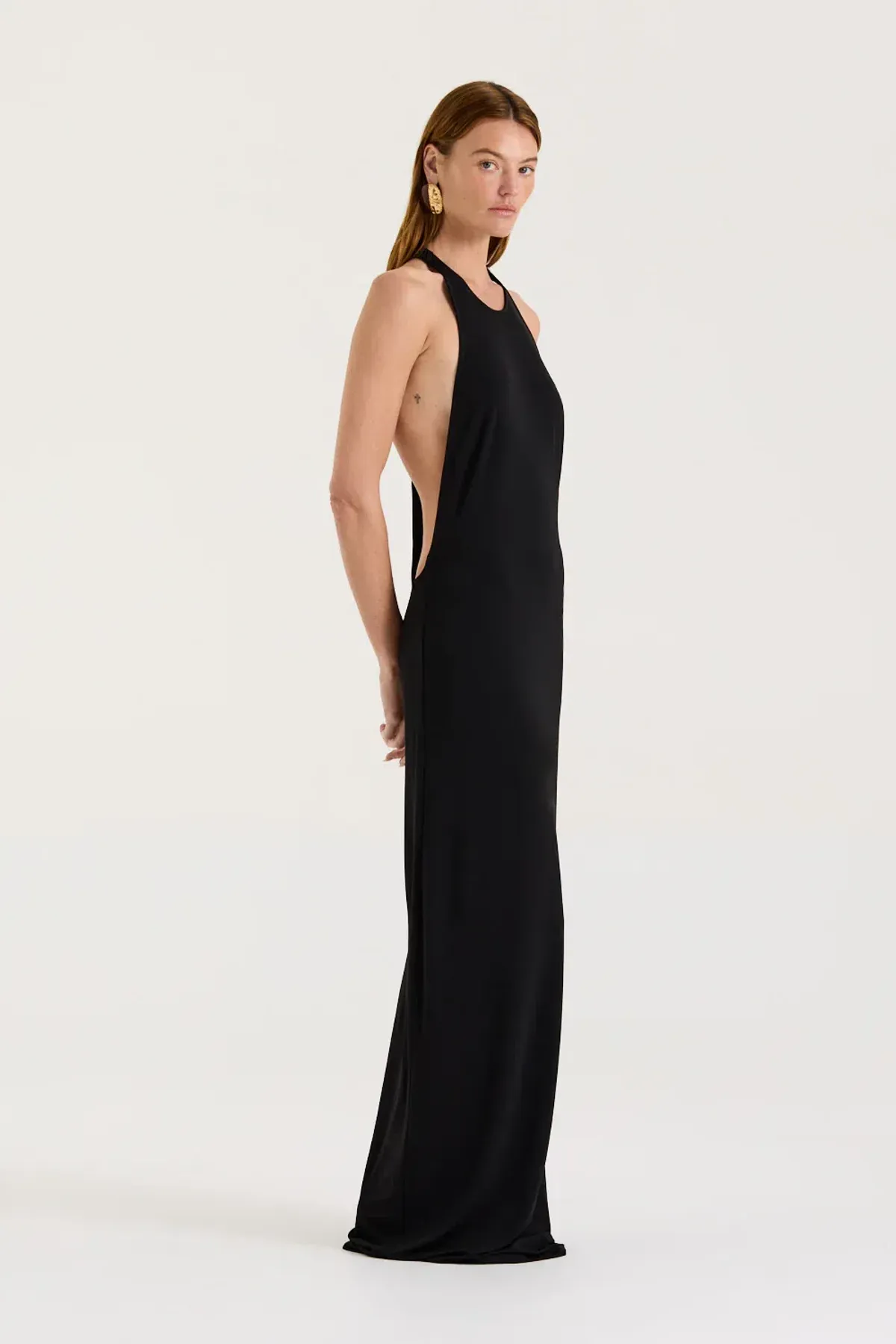 Ophelia Tank Dress , Size 6 Black - Image 2