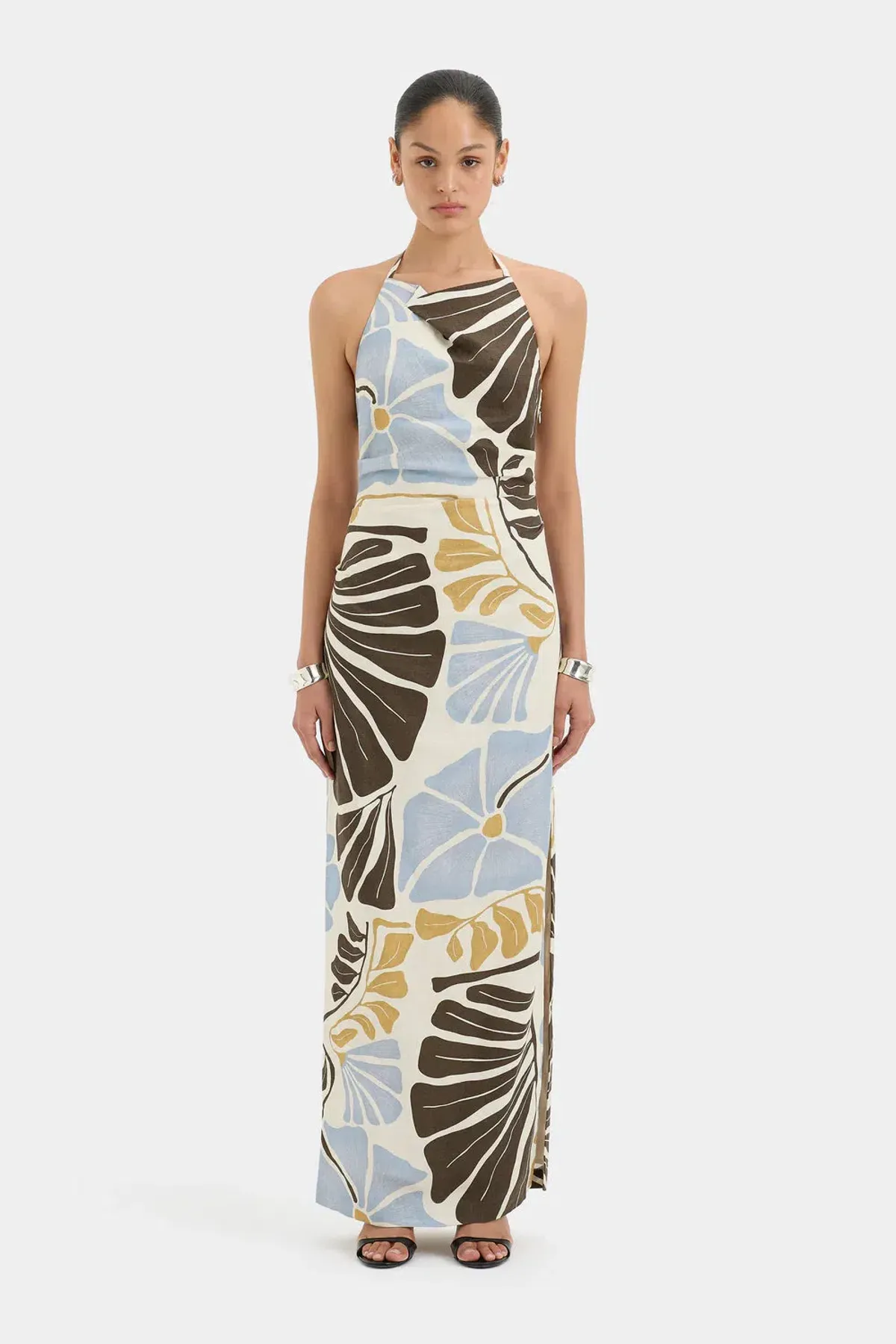 Sir The Label Lola Pleated Midi Dress size 0 / 6 - Image 1