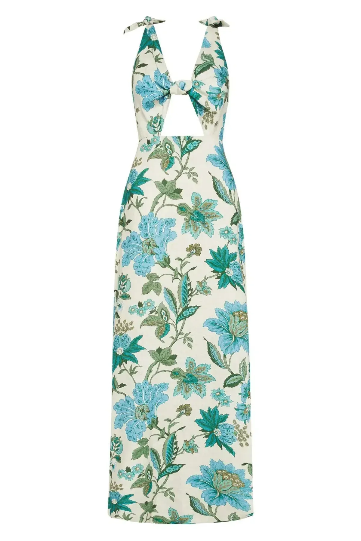 Sir The Label Alexandre Tie Midi Dress Floral Size 6/8 - Image 6