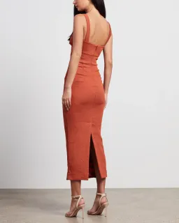 SHONA JOY Simone fitted cutout midi size 6/8 for rent on The Volte - image 5