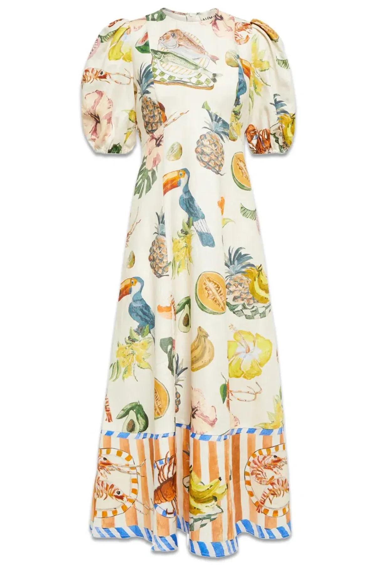 Alemais Theo Midi Dress Multi Size 8 AU - Image 14