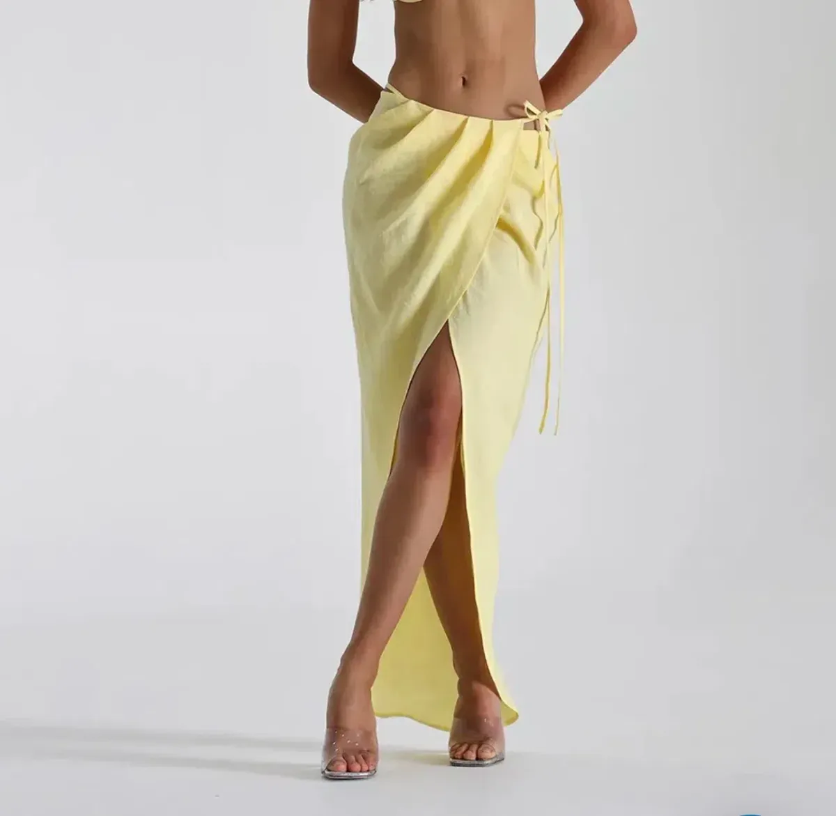 Natalie Rolt Set - Lemon Belle Skirt and Hazel Crop - Image 1