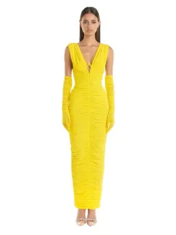 Eliya The Label Anna Dress Yellow M/10 for rent on The Volte - image 2