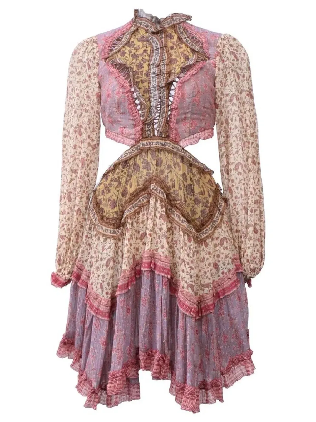 ZIMMERMANN Juniper Cut Out Floating Dress Spliced 3/AU14 - Image 5