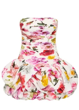 Aje Violette Bubble Hem Mini Dress Floral Size 10 for rent on The Volte - image 5